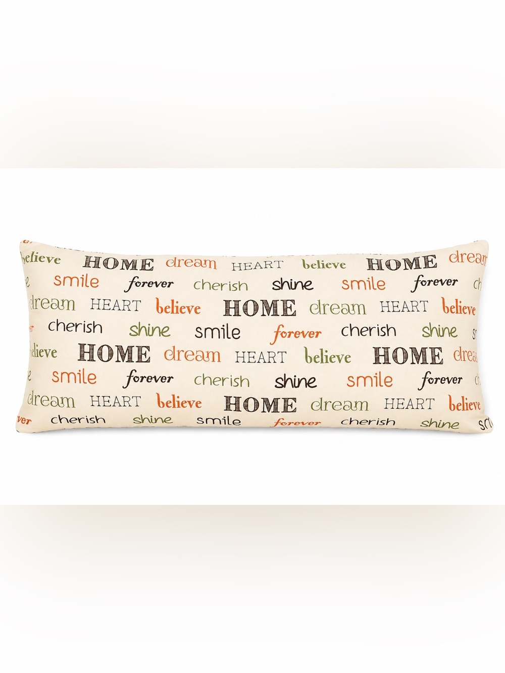 🆕 “HOME Dream Believe” King Bed Accent Pillow 18x36 | Cozy Farmhouse Lumbar 🆕